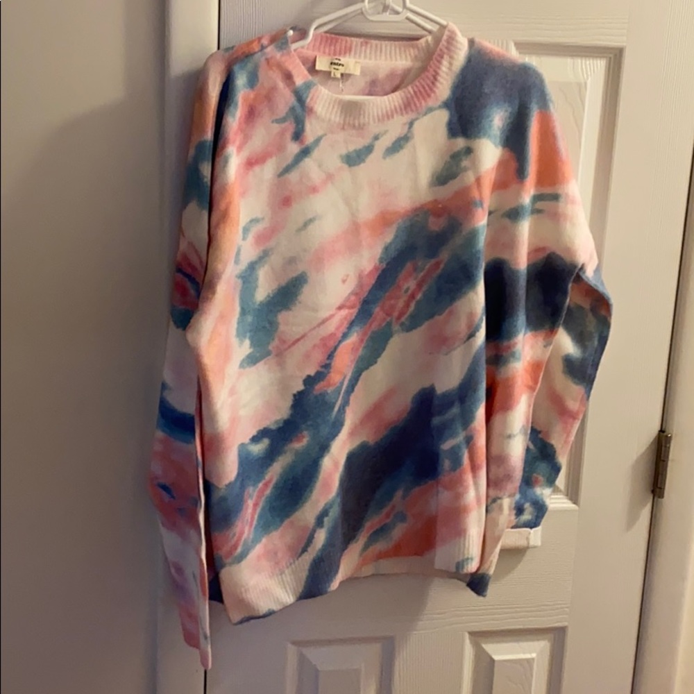 Tie dye sweater